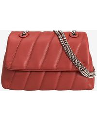 Express - Melie Bianco Karoly Small Faux Leather Crossbody Bag Orange - Lyst