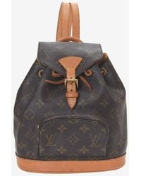 Express Louis Vuitton Montsouris Pm Backpack Authenticated By Lxr Brown