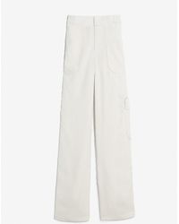 wide leg linen pants palazzo
