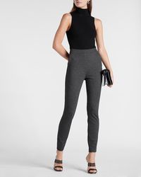 High Waisted Ponte Leggings for Women 