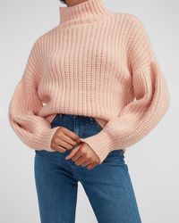 express sequin turtleneck