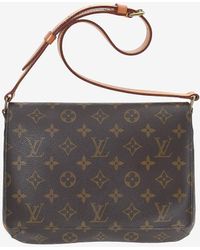 Express Louis Vuitton Musette Tango Short Strap Handbag Authenticated By Lxr Brown