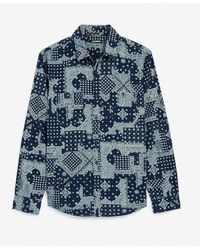 express mens shirts slim fit