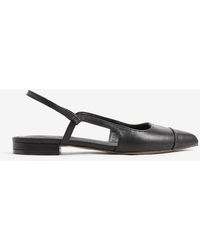 Express Toe Cap Slingback Block Heels 