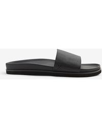 Express Pool Slide Sandals Black 9