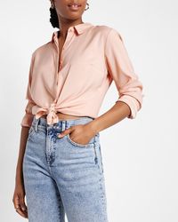 Express Slim Fit Satin Military 