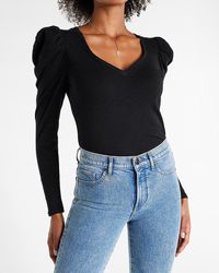 Express Sequin Mesh Long Sleeve One 