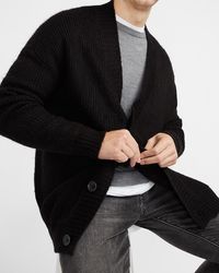 express mens cardigan