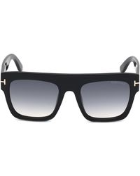 Tom Ford Neughman Ft0882 01b Shiny Black | Lyst