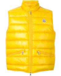 moncler Gilets YELLOW moncler Gilets YELLOW