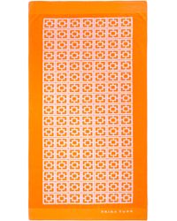 Lyst Trina Turk Orng Ps Block Beach Towel In Orange Trina Turk Orng Ps Block Beach Towel Lyst