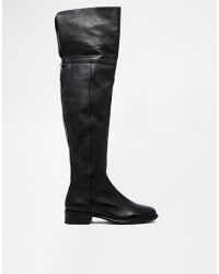 Dune calf boots sale Clearance