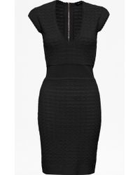 Asos Asos Bodycon Dress in Pop Print in Black (blackwhite) | Lyst