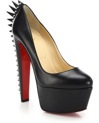 platform red bottom shoes