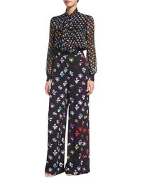 Diane von Furstenberg Arabella Jumpsuit - Blue