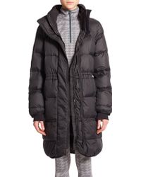 adidas long puffer coat