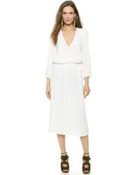 Zimmermann Riot Scrunch Dress - White