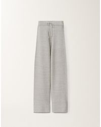 Fabiana Filippi - Hose Aus Bio-Baumwolle Und Lurex, Felsgrau - Lyst