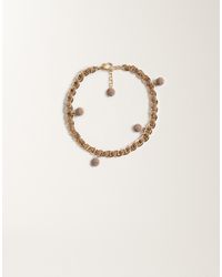 ネックレス・ペンダント FABIANA FILIPPI Braided necklace with diamond wire Fabiana Filippi Braided Necklace With Diamond Wire | Balardi