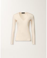 Fabiana Filippi - Jersey T-Shirt, Butter - Lyst