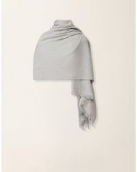 Fabiana Filippi - Wool And Cashmere Scarf With Lurex - Lyst