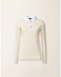 Fabiana Filippi - Ribbed Cotton Jersey Long-Sleeved T-Shirt - Lyst