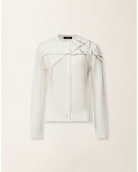 Fabiana Filippi - Platinum Cardigan - Lyst