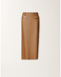 Fabiana Filippi - Nappa Lissé Pencil Skirt - Lyst