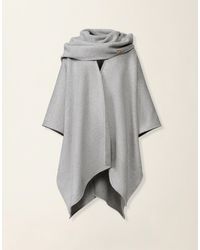 Fabiana Filippi - Wool Cape With Scarf - Lyst