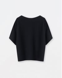 Fabiana Filippi - Cotton Boatneck Sweater With Brilliant Detail - Lyst