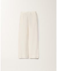 Fabiana Filippi - Hose Aus Leinen Und Viskose, Sand Hell - Lyst