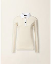 Fabiana Filippi - Ribbed Cotton Jersey Long-Sleeved T-Shirt - Lyst