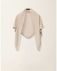 Fabiana Filippi - Wool And Silk Triangle Scarf With Sequins - Lyst