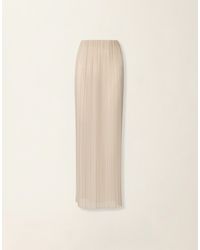 Fabiana Filippi - Long Pleated Skirt - Lyst