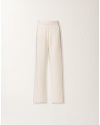 Fabiana Filippi - Cotton And Linen Pants With Sequins - Lyst