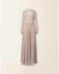 Fabiana Filippi - Long Tulle Dress - Lyst