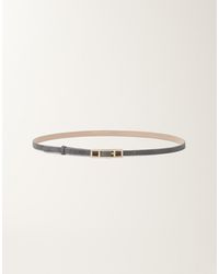 Fabiana Filippi - Suede Belt, Shadow - Lyst