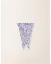 Fabiana Filippi - Silk Twill Diamond Scarf, Light, And - Lyst