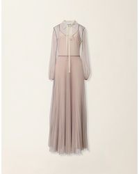 Fabiana Filippi - Long Tulle Dress - Lyst