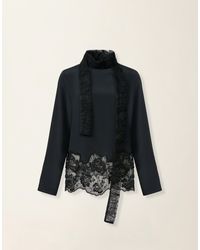 Fabiana Filippi - Crêpe De Chine Top - Lyst