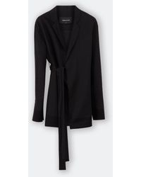 Fabiana Filippi - Linen Cloth Jacket With Bow Detail - Lyst