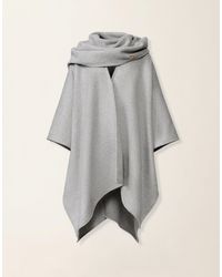 Fabiana Filippi - Wool Cape With Scarf - Lyst
