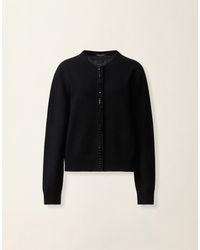 Fabiana Filippi - Platinum Cardigan With Crystals - Lyst