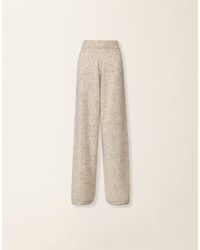 Fabiana Filippi - Donegal Yarn Trousers With Lurex - Lyst