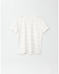 Fabiana Filippi - T-Shirt Aus Jersey, Weiß - Lyst