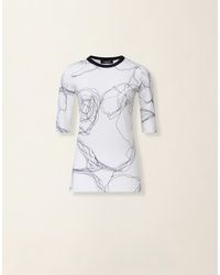 Fabiana Filippi - Ribbed Cotton Jersey T-Shirt - Lyst