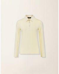 Fabiana Filippi - Ribbed Cotton Jersey Long-Sleeved T-Shirt - Lyst