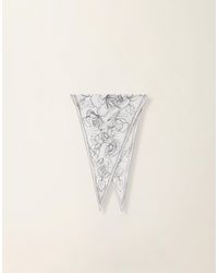 Fabiana Filippi - Silk Twill Diamond Scarf - Lyst