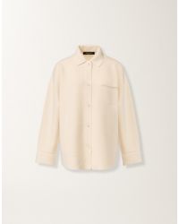 Fabiana Filippi - Wool And Cotton Shirt, Butter - Lyst