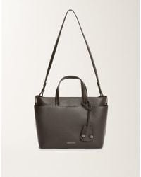 Fabiana Filippi - Large Grained Leather Handbag - Lyst